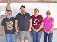 Match 12 Group Relay Winners - Bob Shields, Brad Baxter, Shelly Brennen, Dianne Hoover